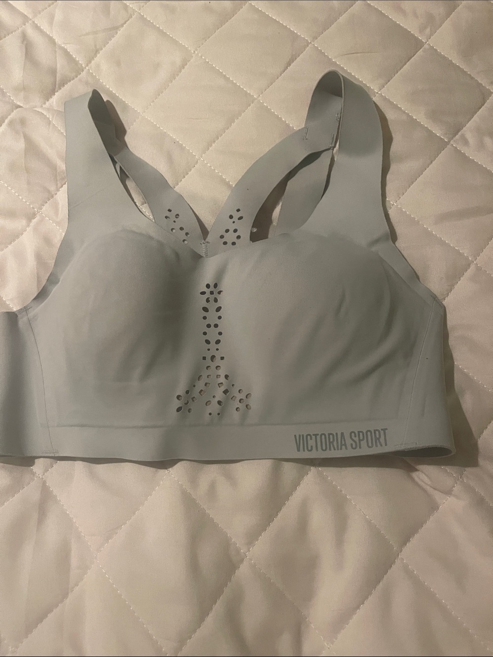 Light Gray High-Impact Sports Bra -Size 32A